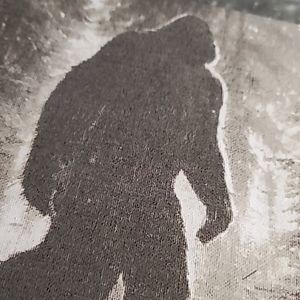 Sassquatch Laser Engraved 8x10 Art